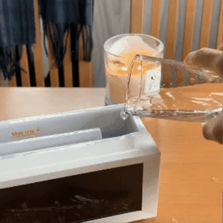 Household Humidifier with Fireplace Flame Aromatherapy (Set)