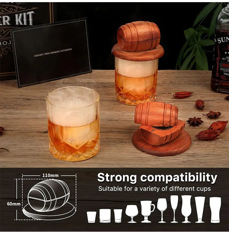 Whiskey Barrel Smoke Chips Kit