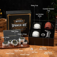 Whiskey Barrel Smoke Chips Kit