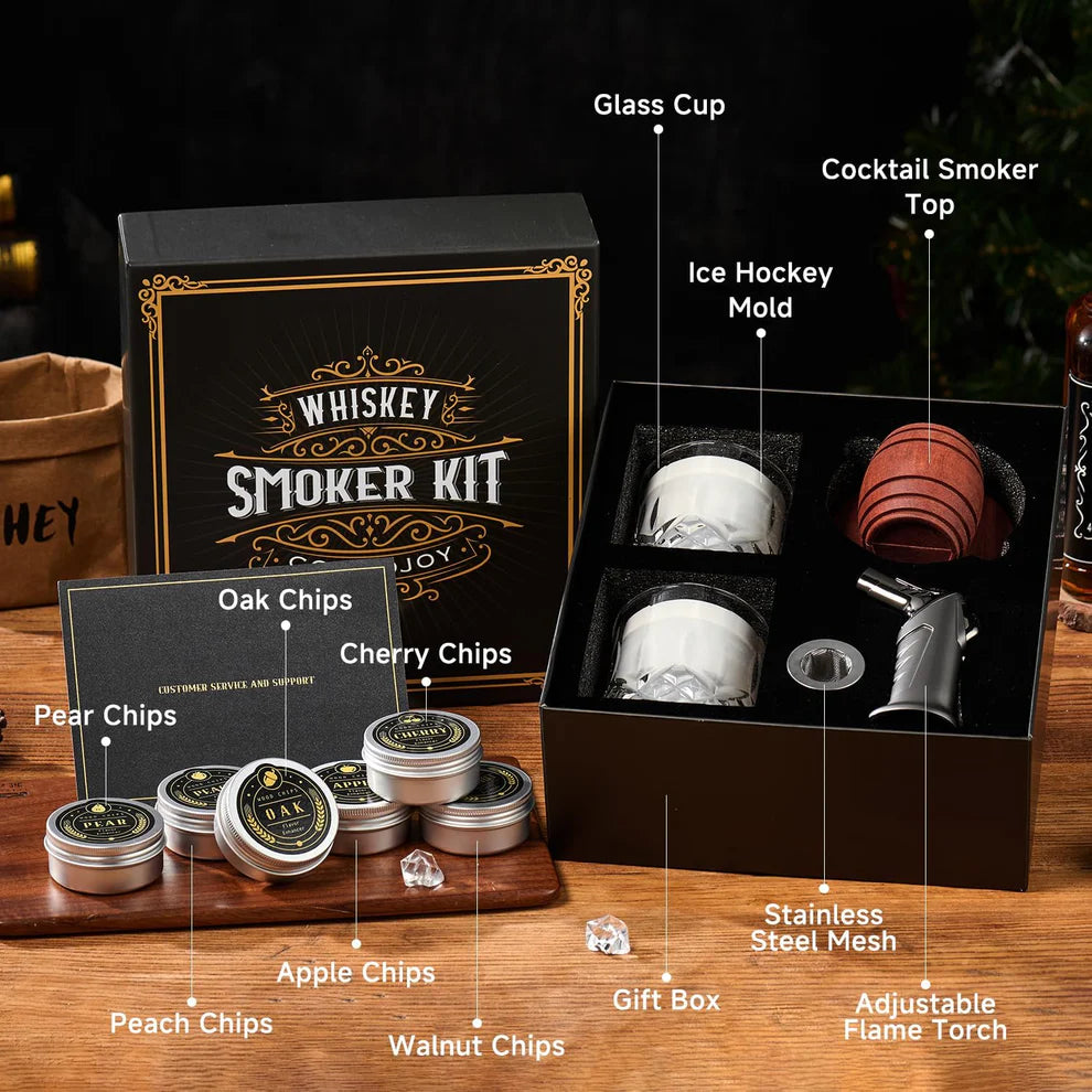 Whiskey Barrel Smoke Chips Kit