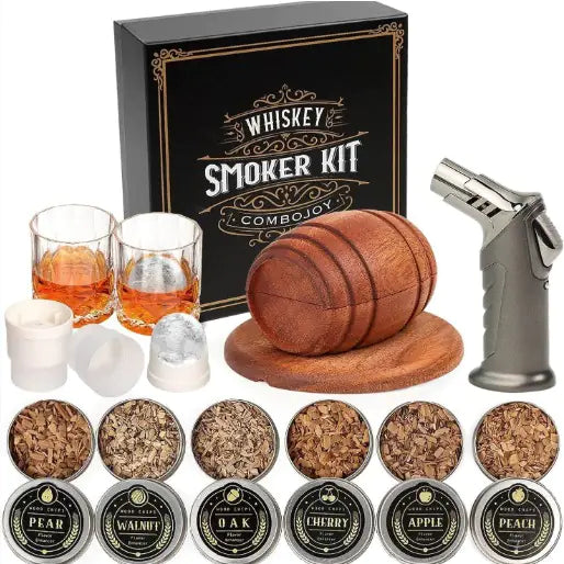 Whiskey Barrel Smoke Chips Kit